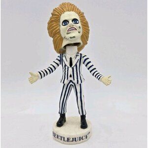 Beetlejuice Head Knockers BobbleHead Bobble Figure NECA 2001 Warner Brothers TM